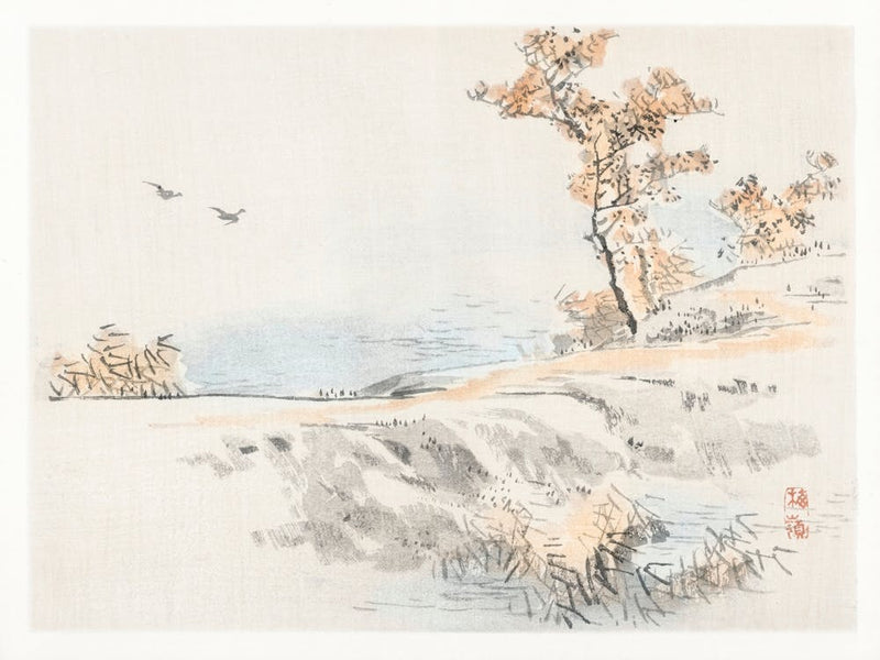 Landscape, Kōno Bairei
