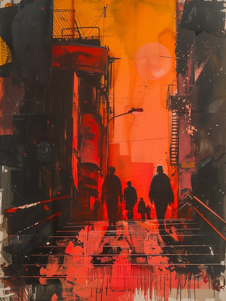 Sunset In The City 1