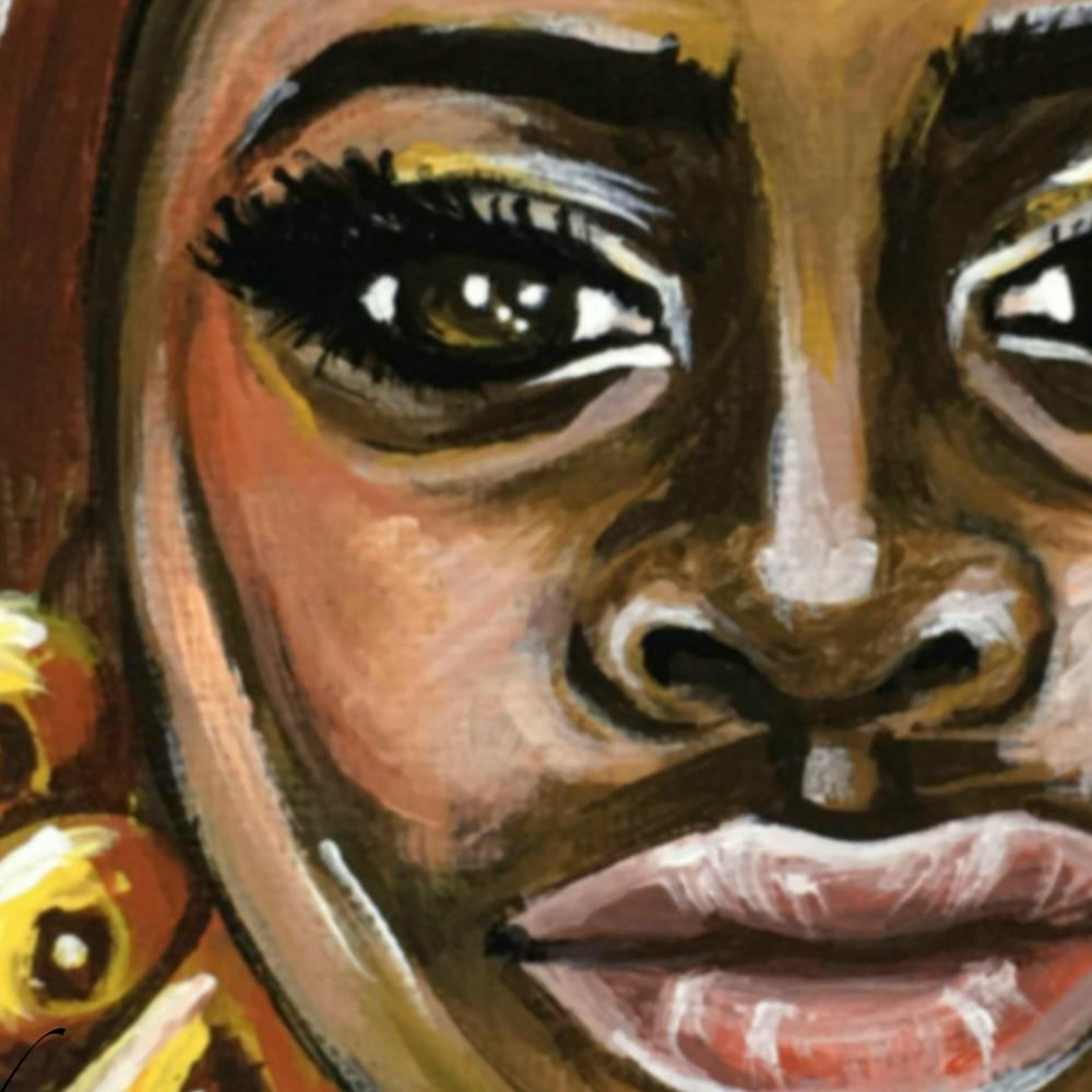 African Woman Portrait