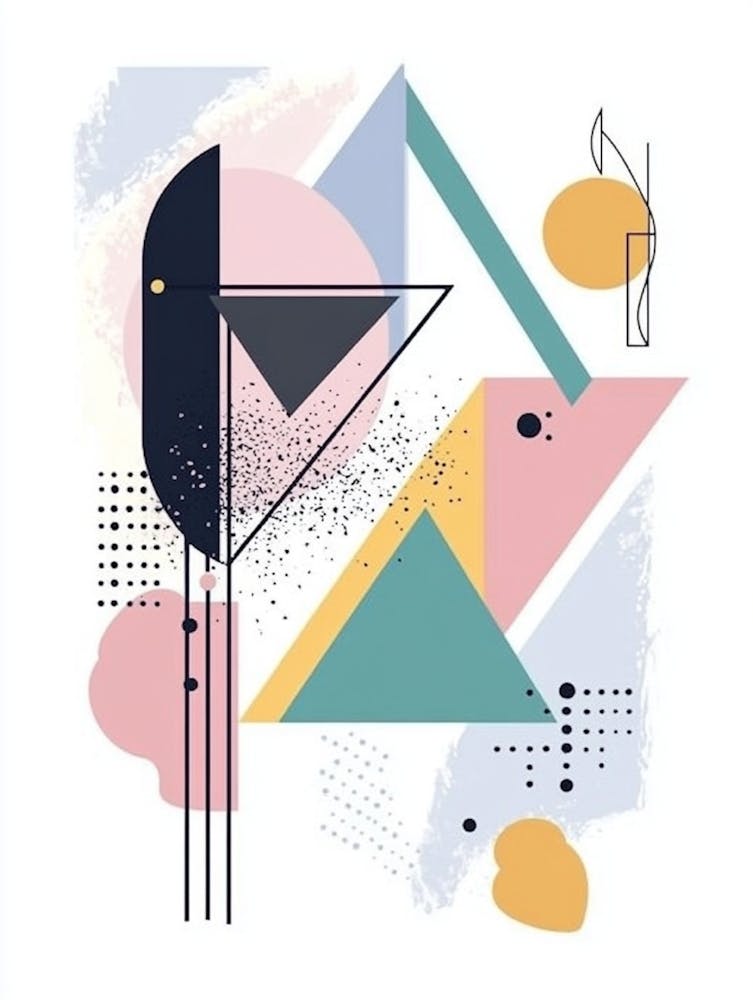 Abstraktes Geometrisches Muster 4
