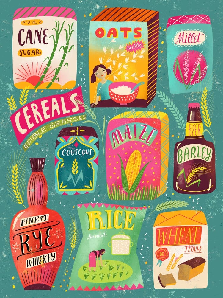 Colorful Cereal Chart