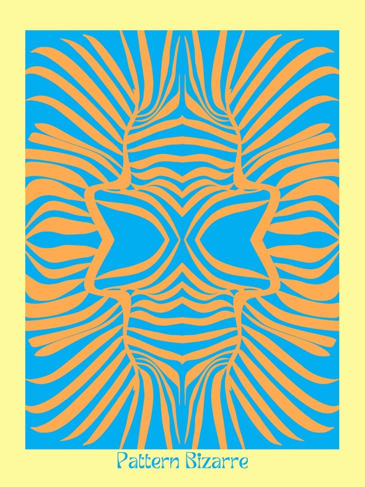 Pattern Bizarre Tropical