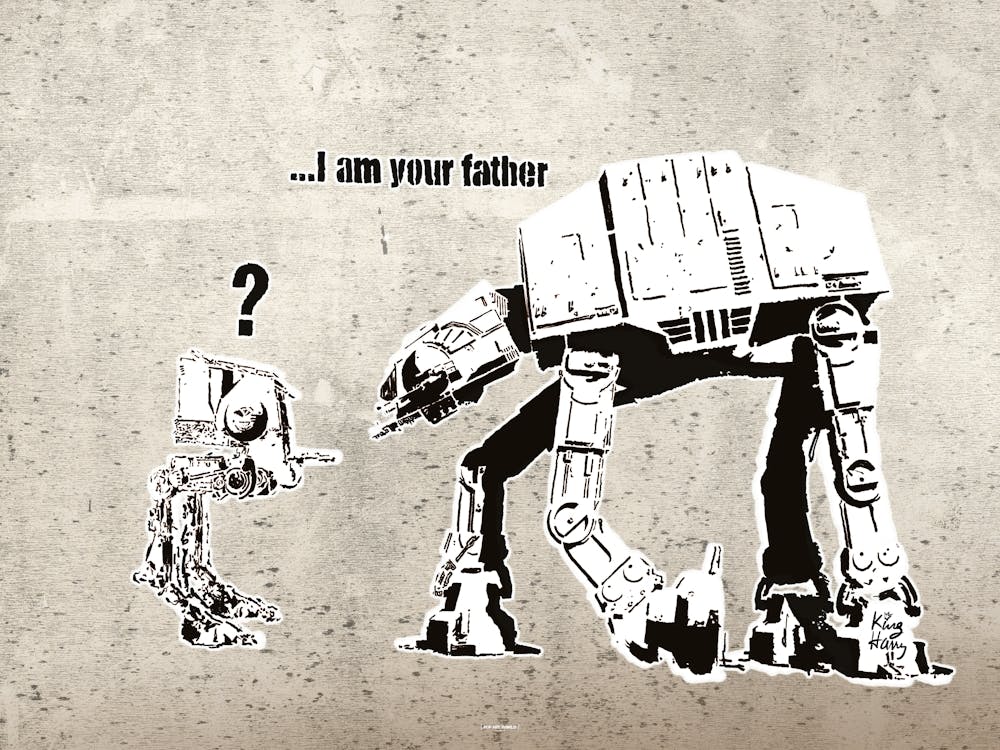 I am your Father... | Street Art | Pop Art World 2025