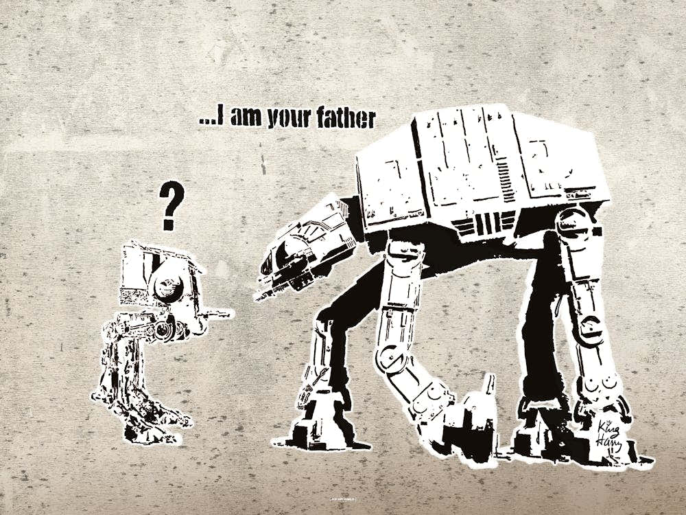 I am your Father... | Street Art | Pop Art World 2025