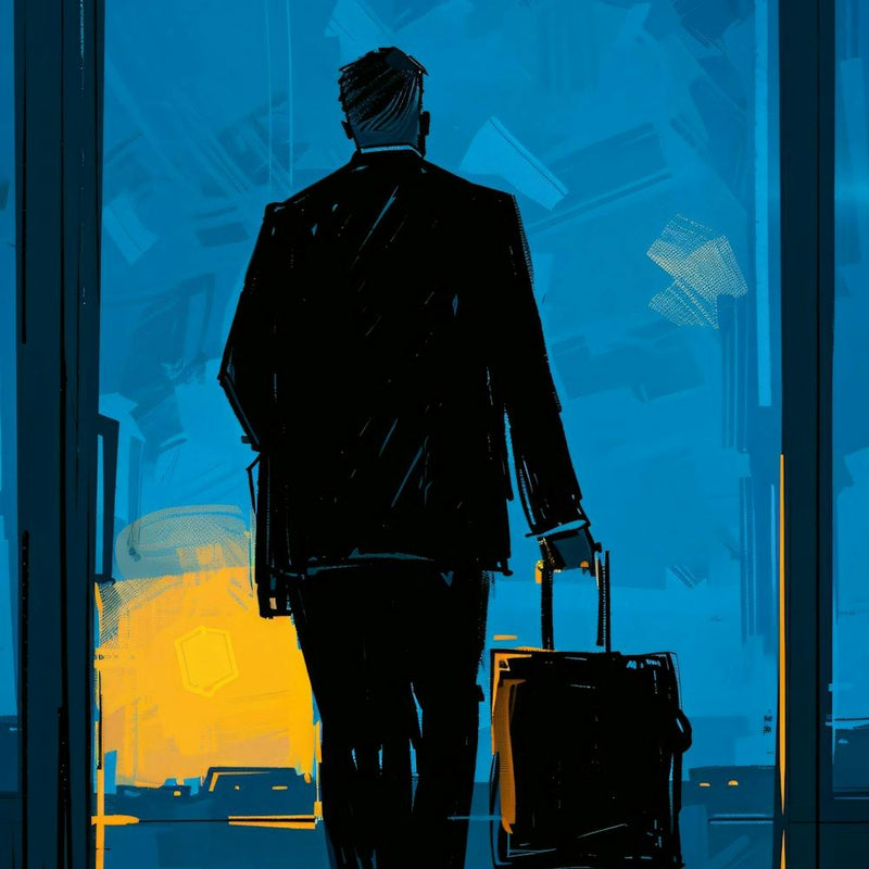 Man With Suitcase