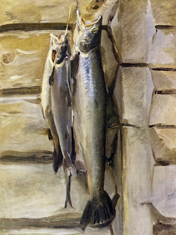 Angling In British Art Through Five Centuries (1923), John Singer Sargent