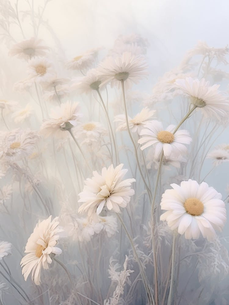 Frosty Botanical Gerbera Daisy 1