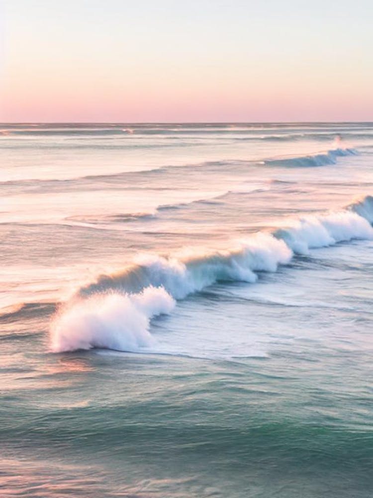 Inverloch Surf Beach, Australia Pink Photography 1