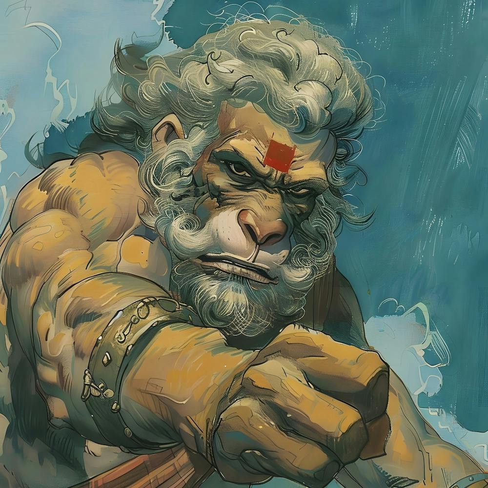 Lord Hanuman Hindu-Gott