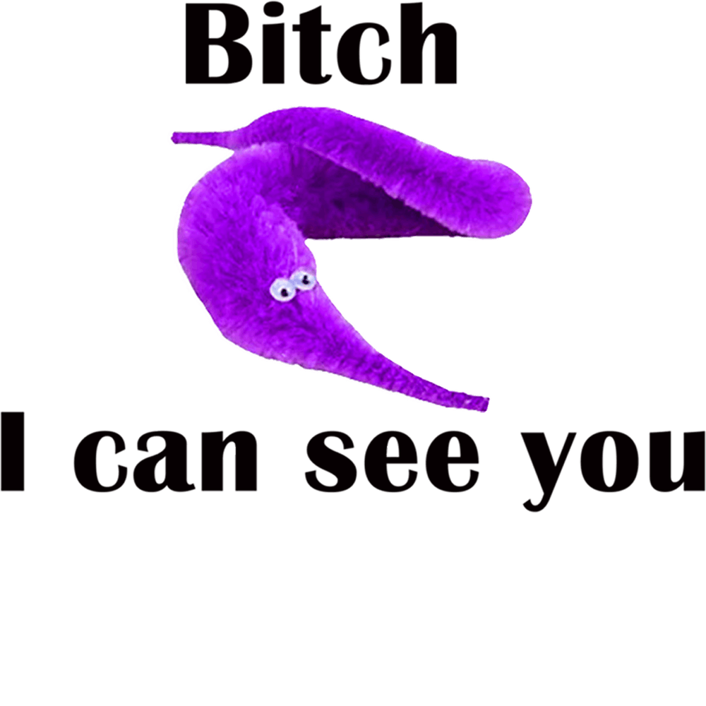 Bitch I Can See You Worm On A String