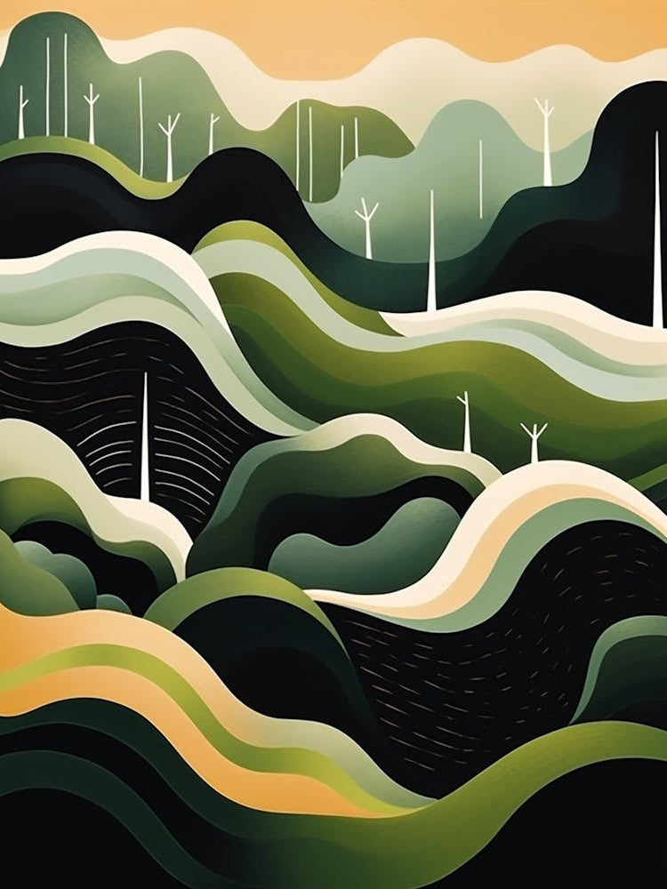 Pastoral Abstract Minimalist 7