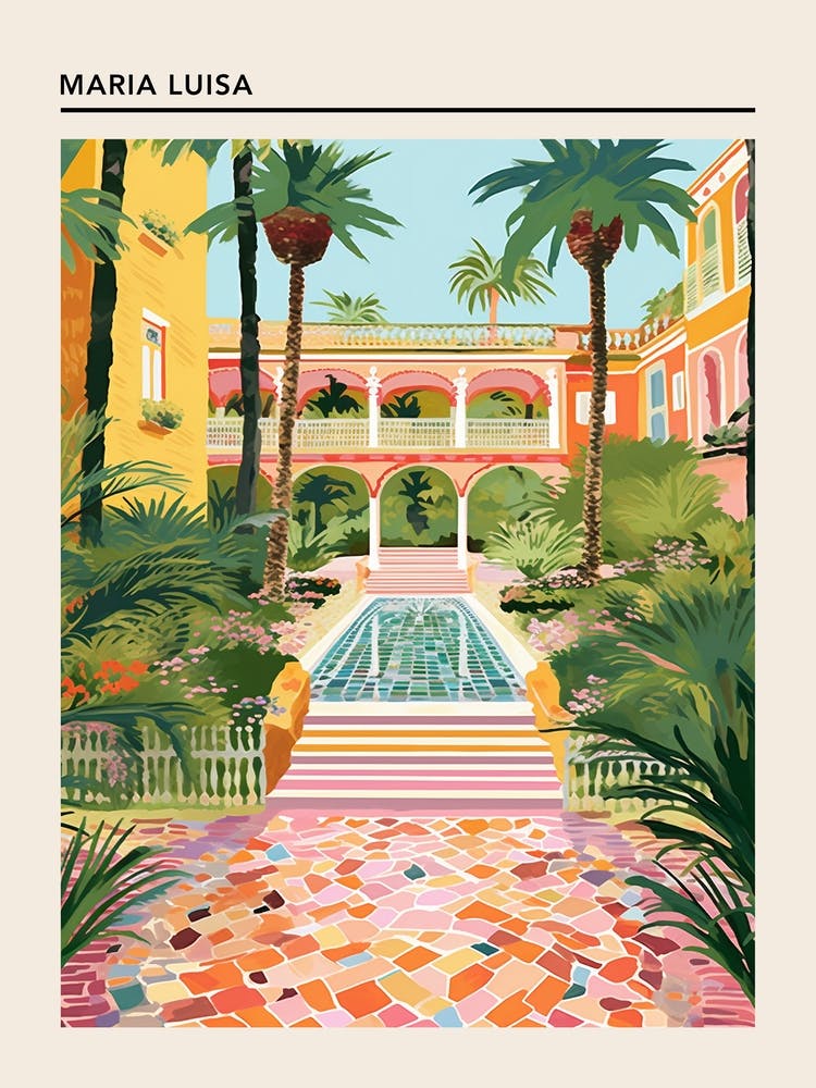 Maria Luisa Park Seville Spain