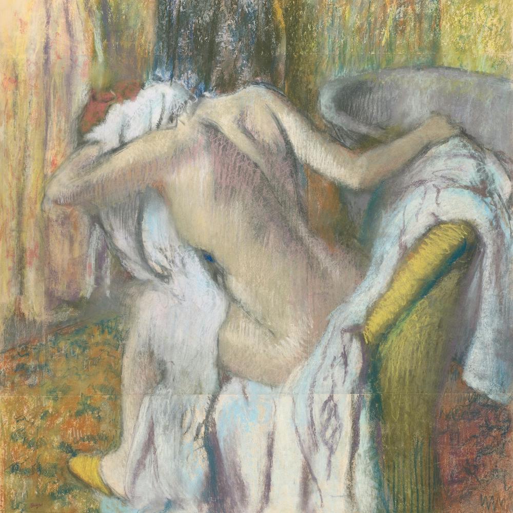 After The Bath Woman Drying Herself, Hilaire-Germain-Edgar Degas