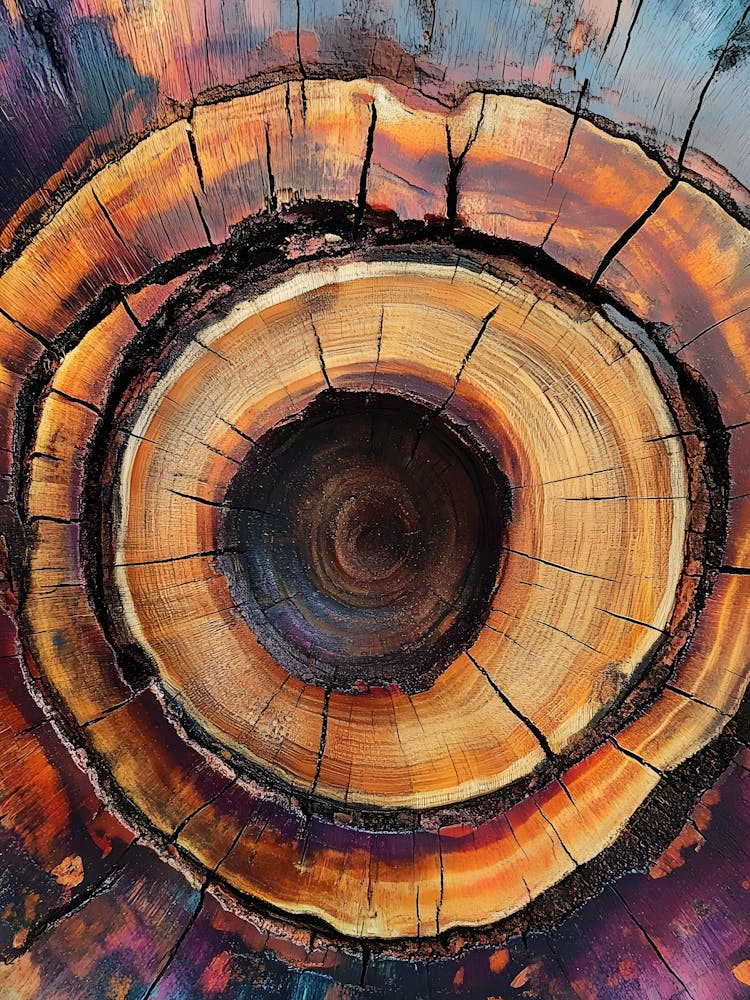 Wood Tree Rings 16