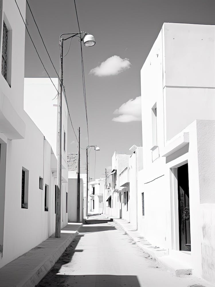 Sousse, Tunisia, Black And White Photography 3