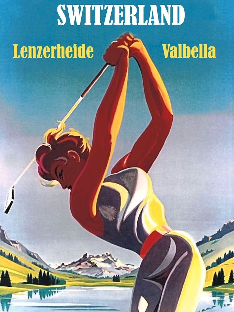 Golf In Switzerland, Lenzerheide And Valbella