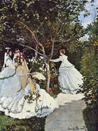Women In The Garden (1866), Claude Monet
