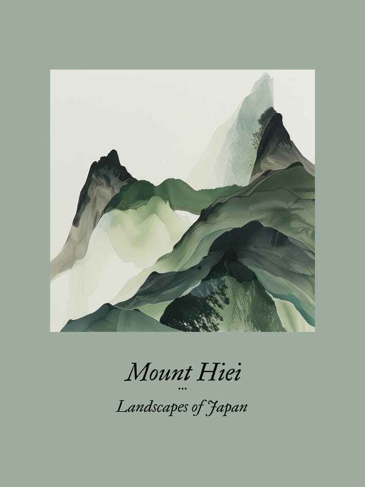 Landscapes Of Japan Mount Hiei