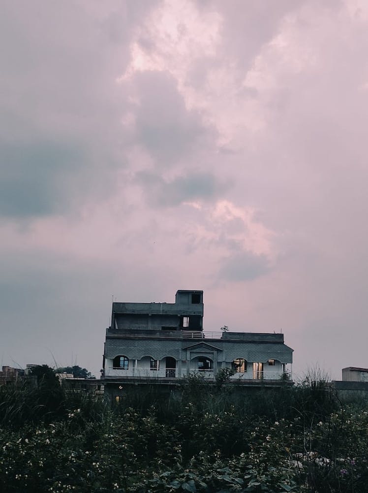 Maison dans le ciel