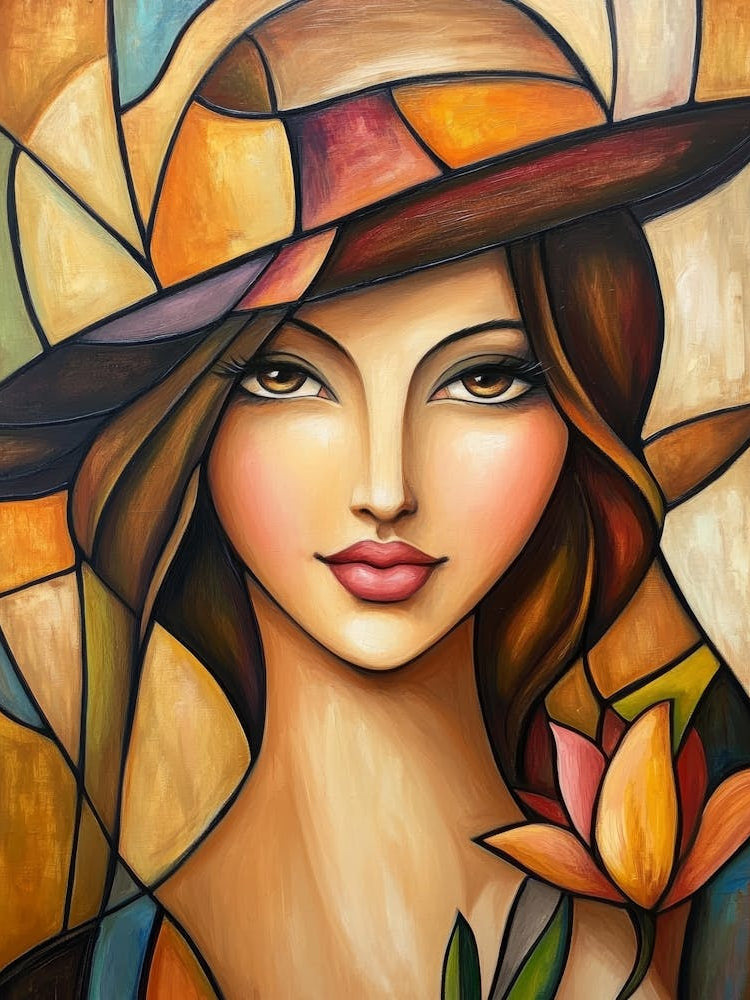 Woman In A Hat 109