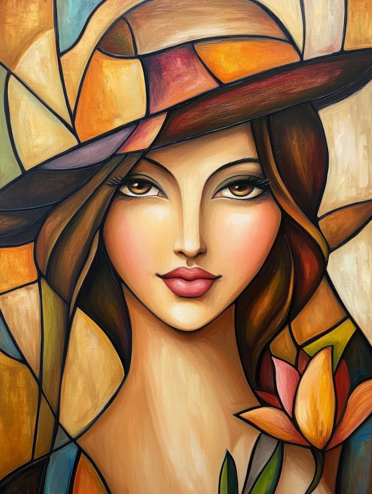 Woman In A Hat 109