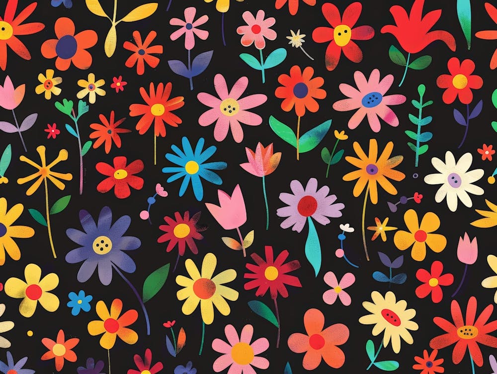 Colorful Flowers 4