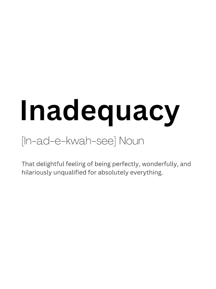Inadequacy Definition Meaning