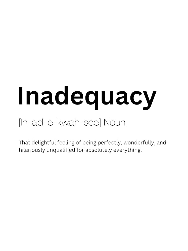 Inadequacy Definition Meaning