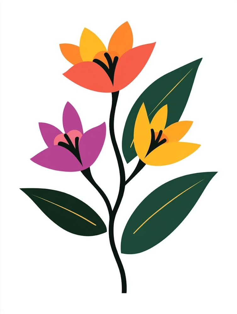 Flowers On A Branch 2