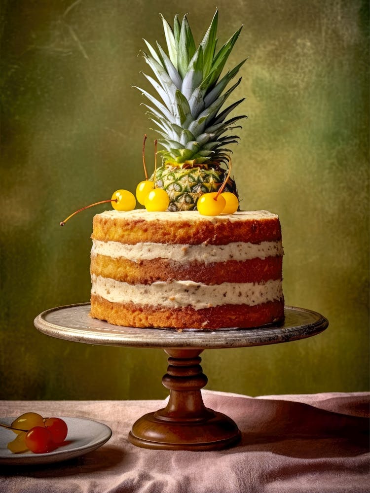 Pineapple Cake sweet food