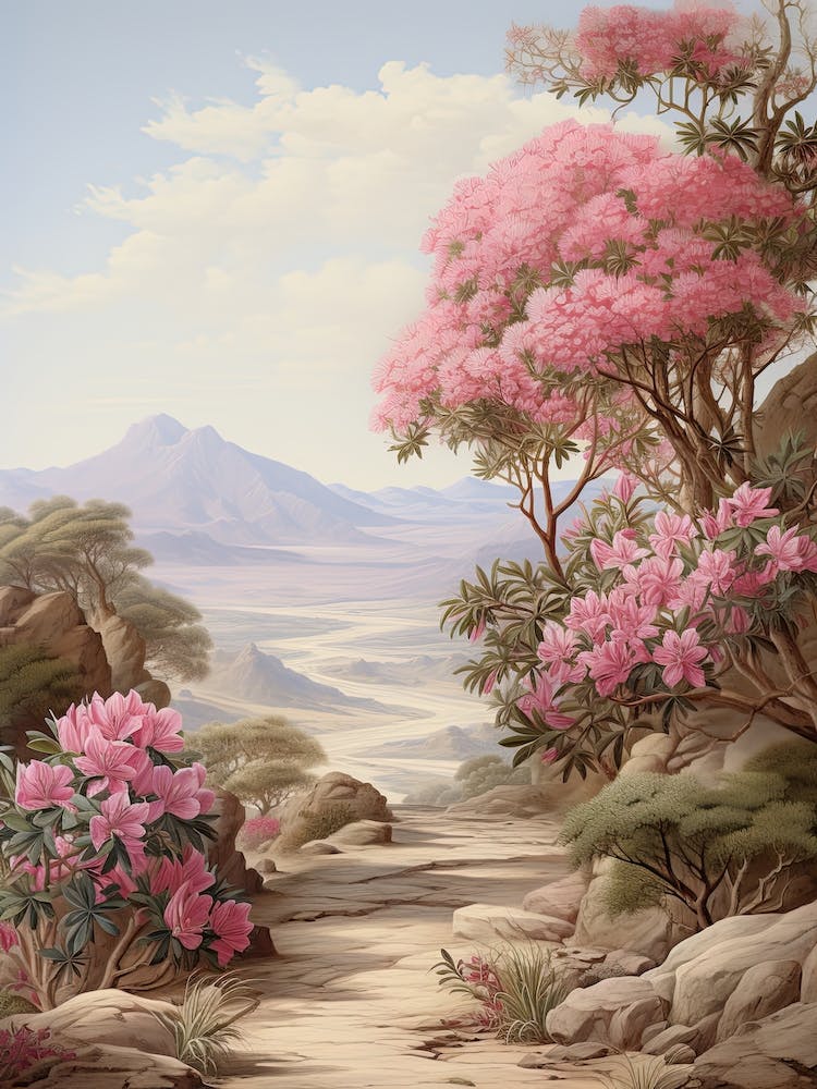 Rhododendron Victorian Style 1