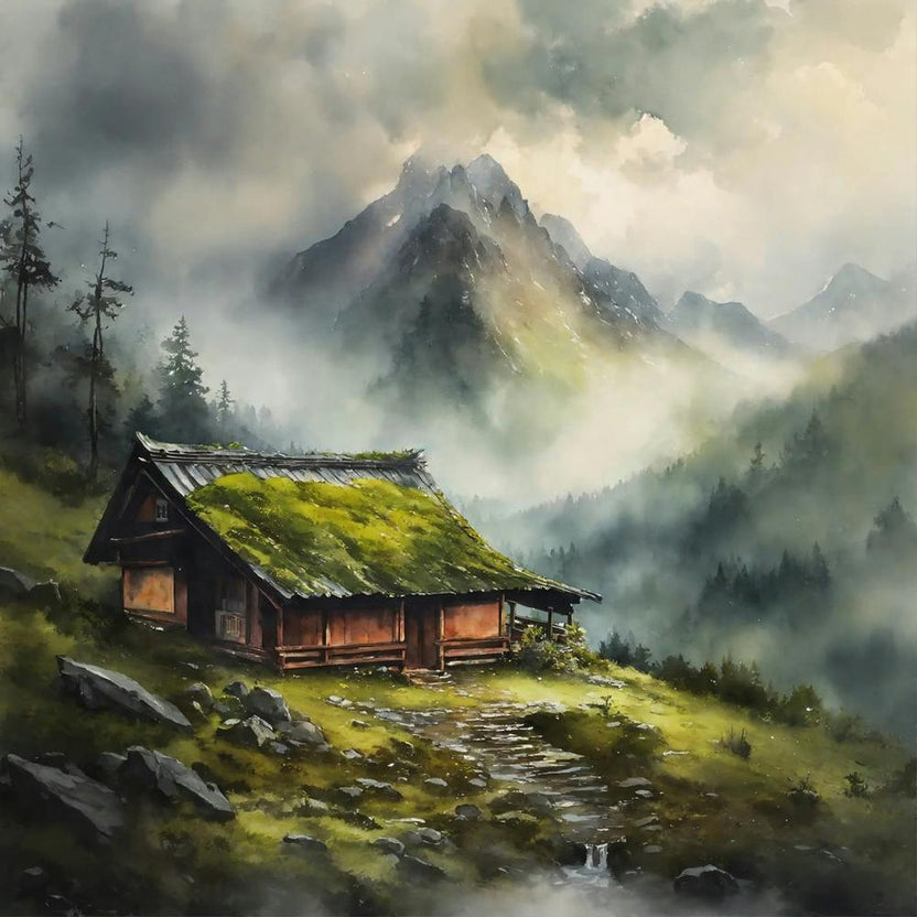 Cabin In The Mountains