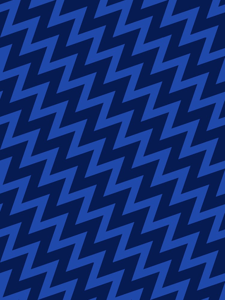 Palazzo Blue Slanted Chevron