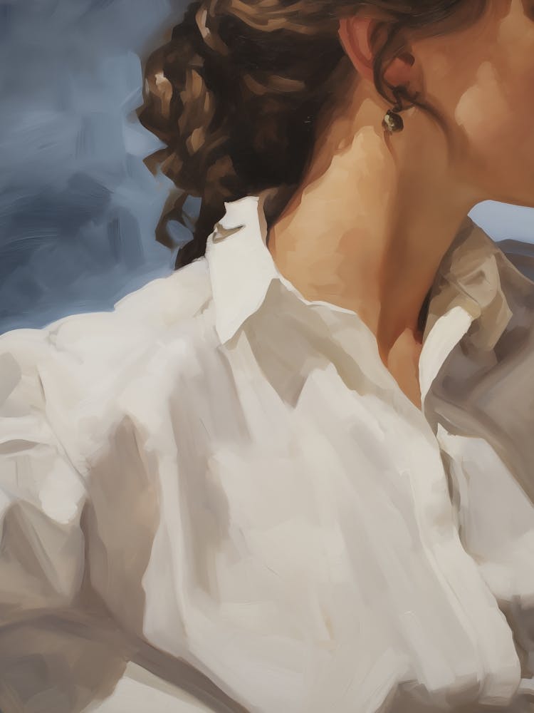 Woman In A White Shirt