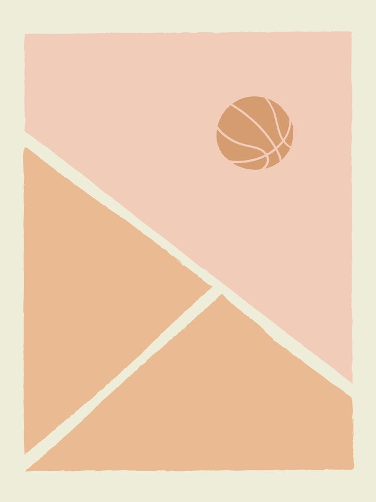 Boho Retro Sports 5 Basketball Court 4
