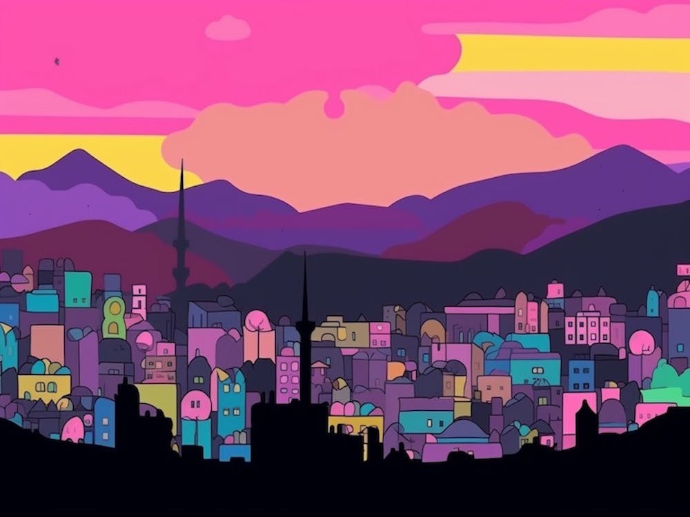 Sarajevo Skyline