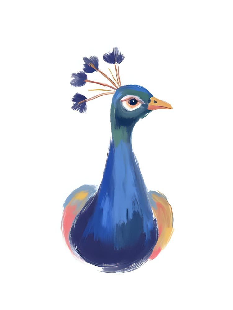 Peacock Painting
