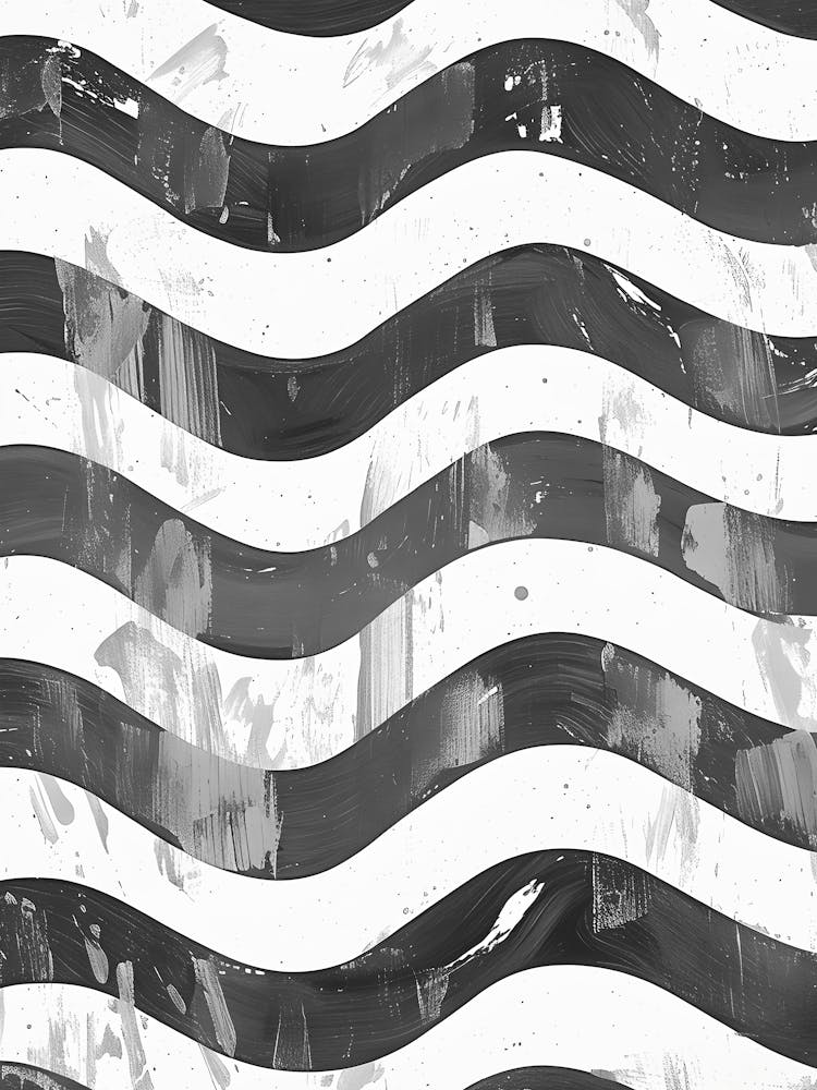 Abstract Wavy Pattern