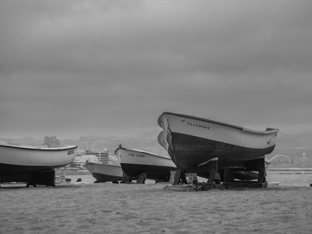 Boats On The Beach 1