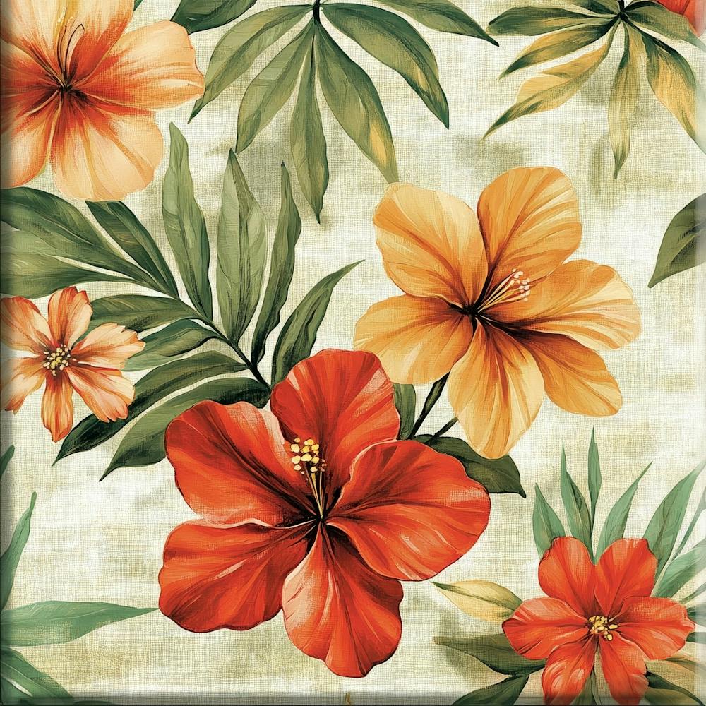 Hawaiian Flowers Art
