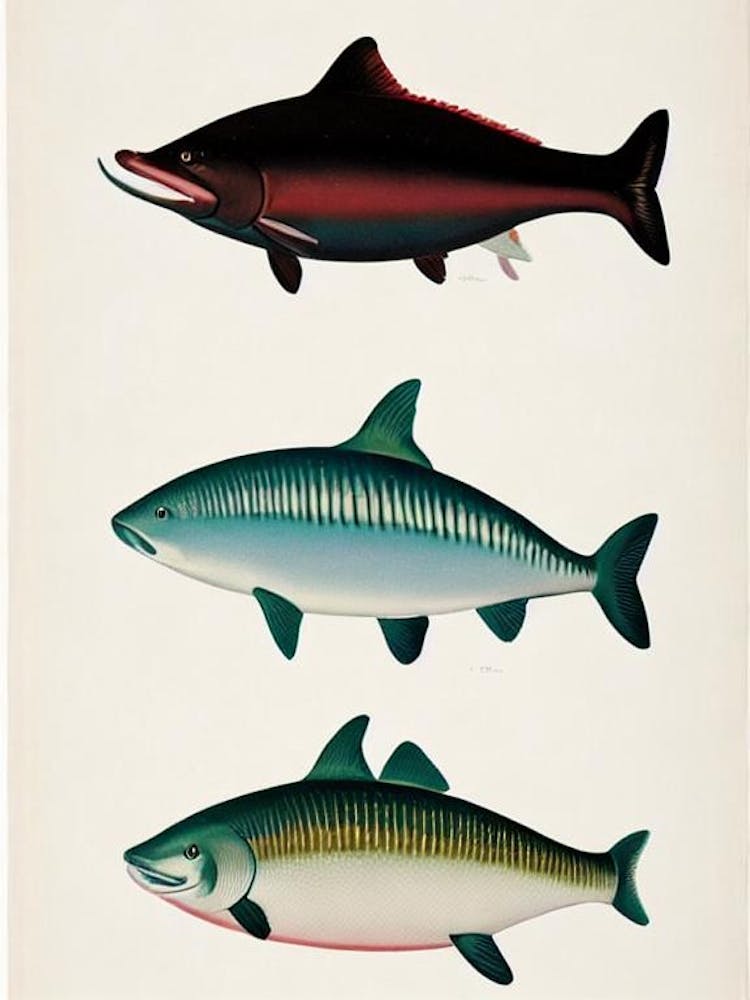 Basilosaurus Vintage Poster