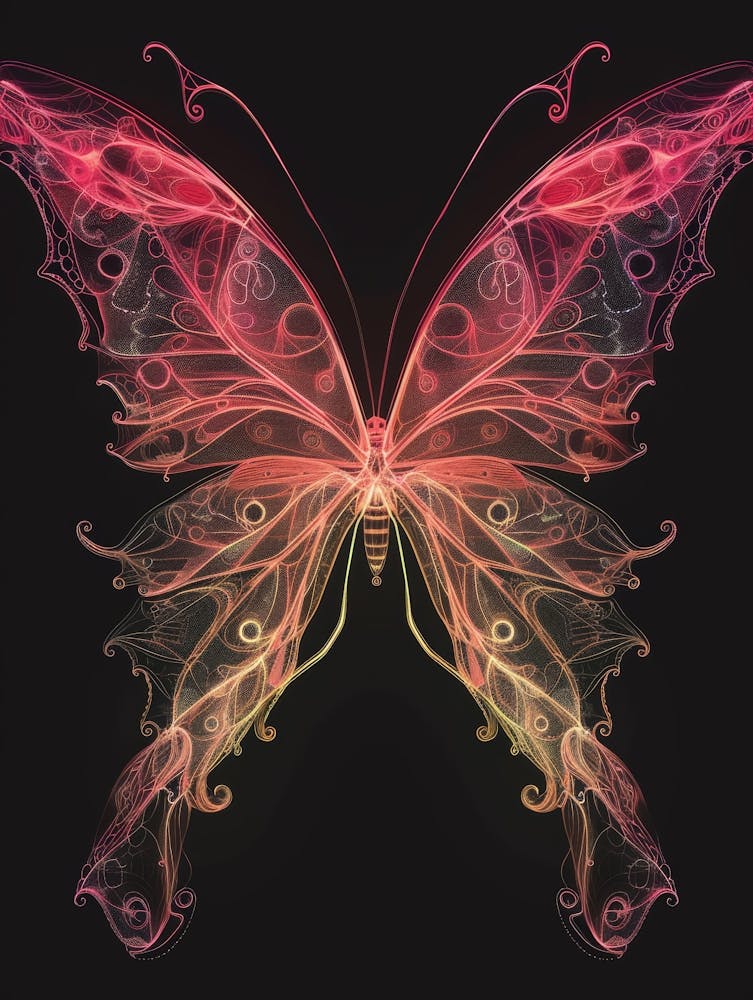 Abstract Butterfly 6