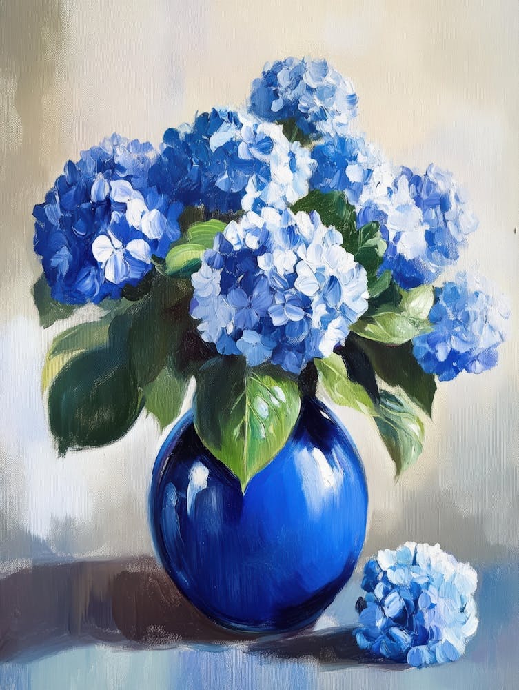 Blue Hydrangeas