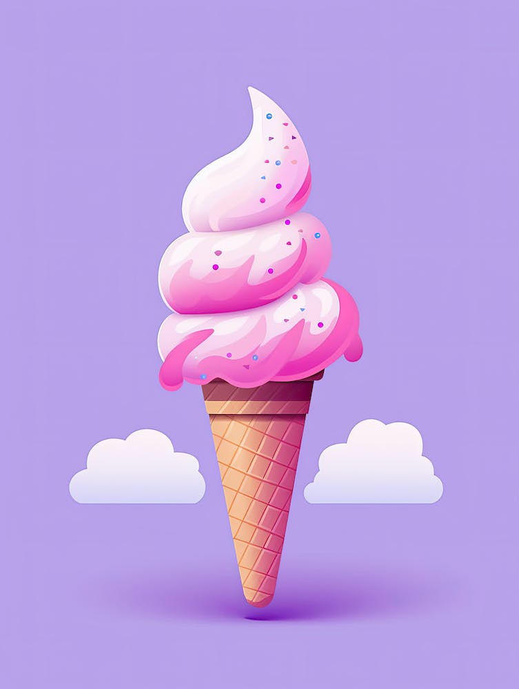 Ice Cream Waffle Cone