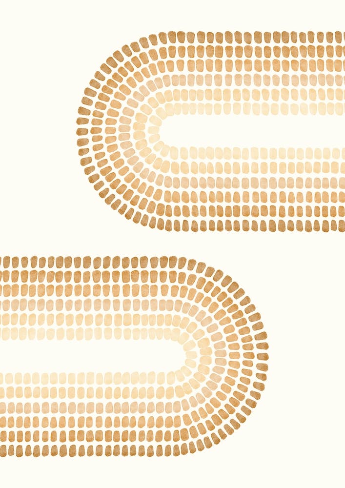 Abstract Rainbow Double Spots