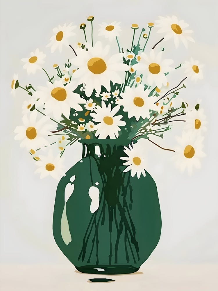 Daisies In A Vase 2