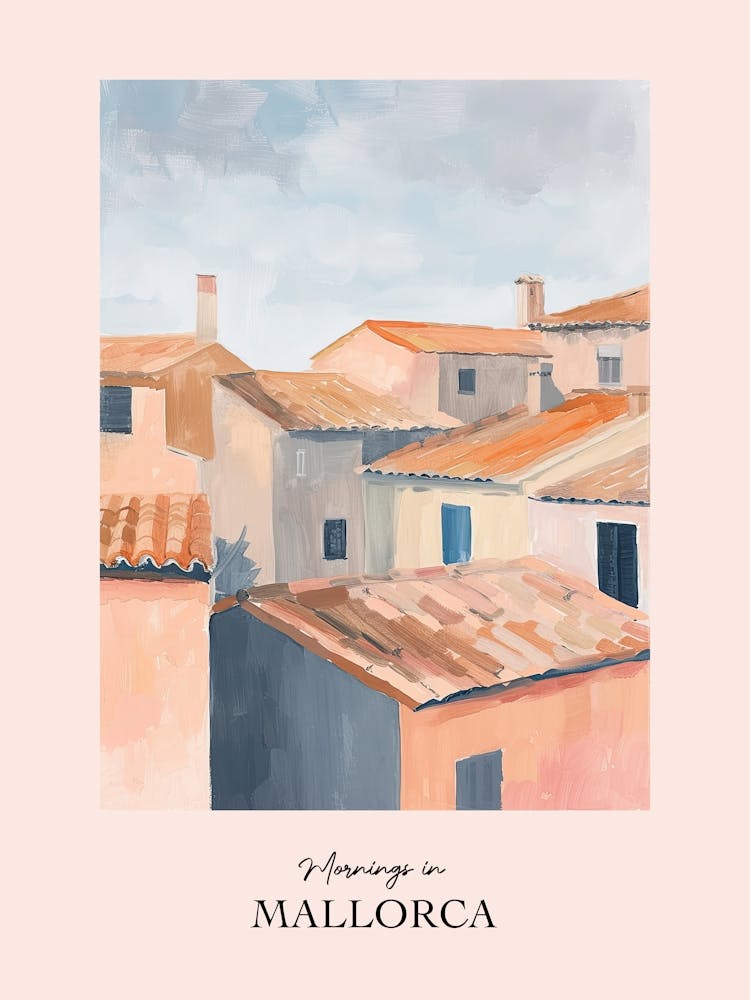 Mornings In Mallorca Rooftops Morning Skyline 2