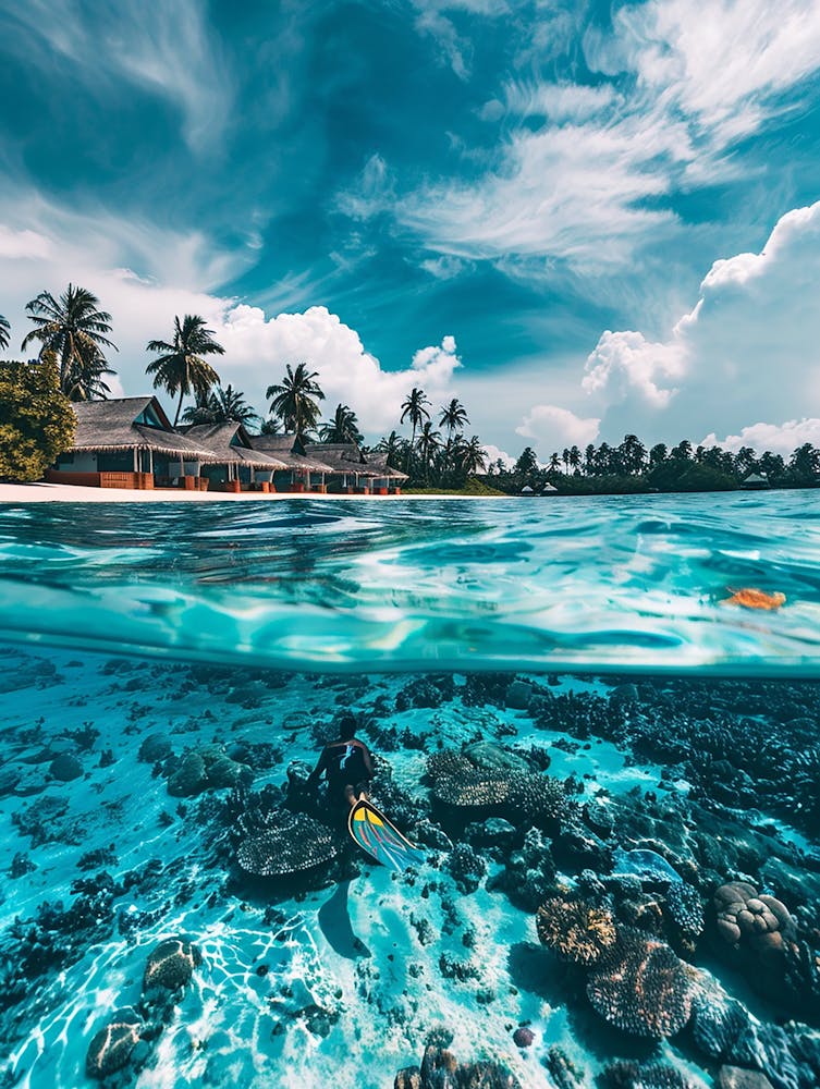 Scuba Diving In The Maldives