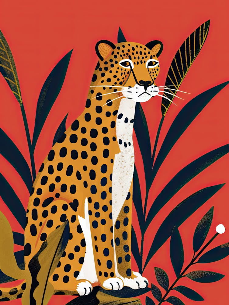 Leopard Im Dschungel 65