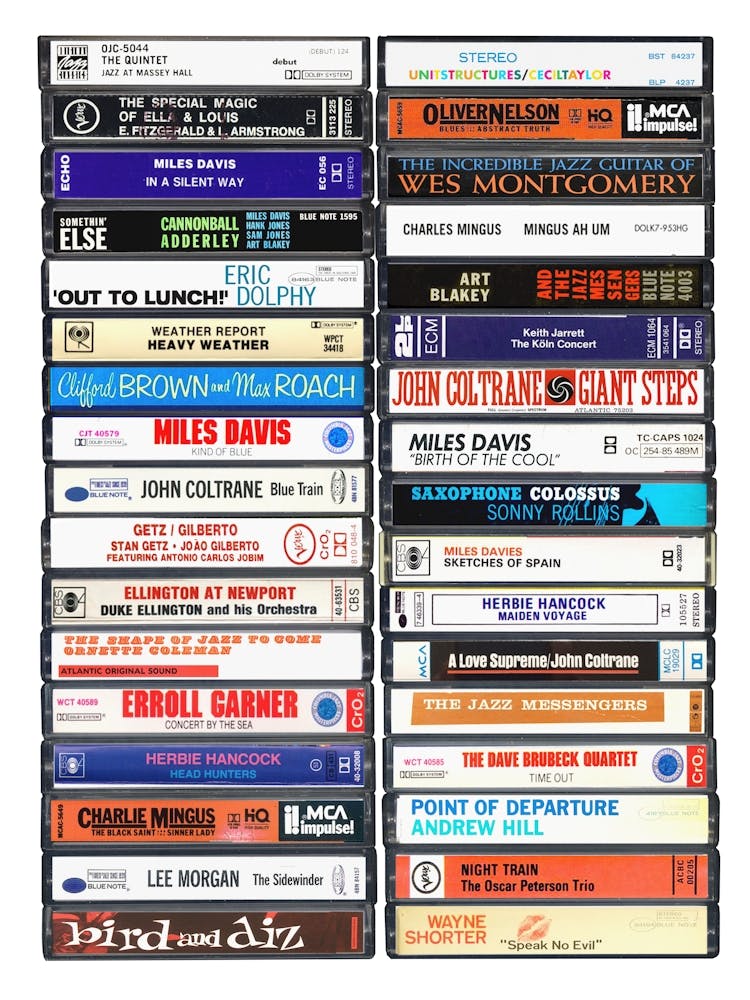 Jazz - Music Poster - Vintage Cassette Print